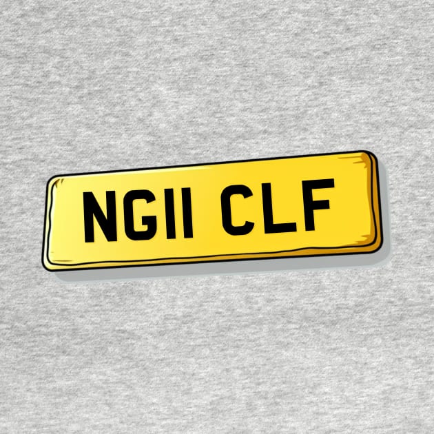 NG11 CLF - Clifton Number Plate by We Rowdy